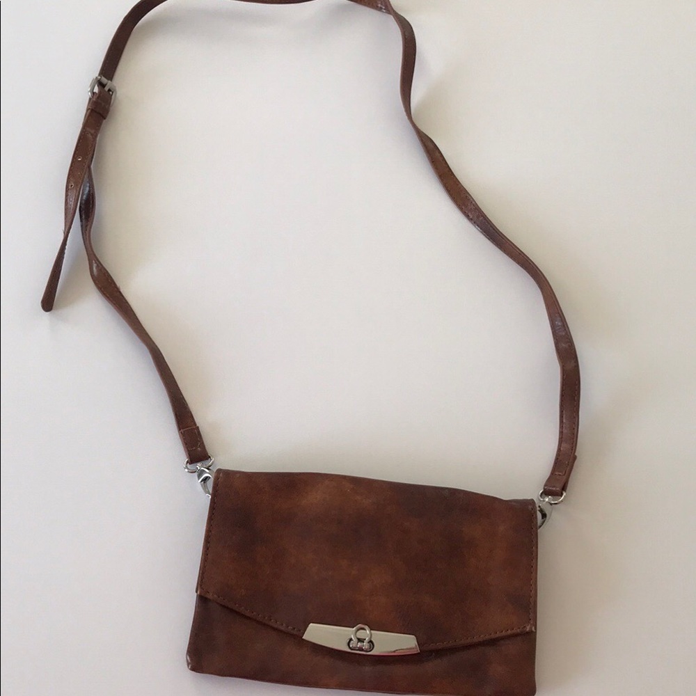 🌻NY&Co Brown mini crossbody bag